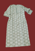 Viscose 3-Piece Kurti Set in Light Green