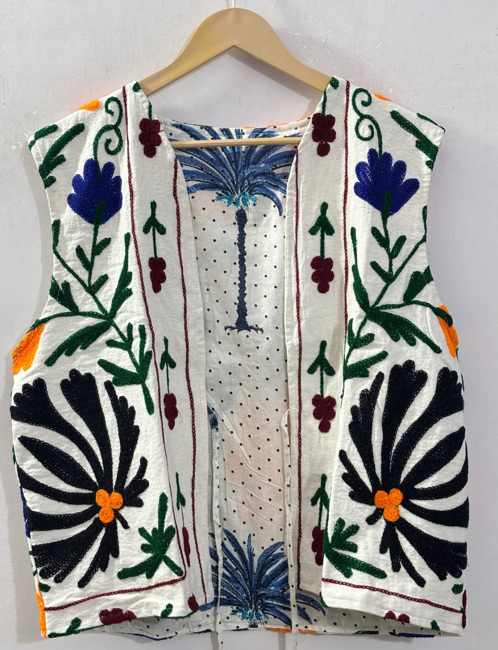 Handcrafted Cotton Embroidered Jacket
