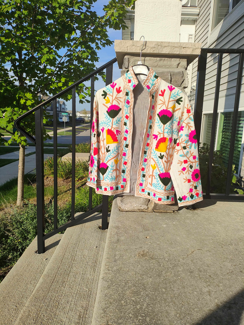 The Embroidered Bloom Jacket