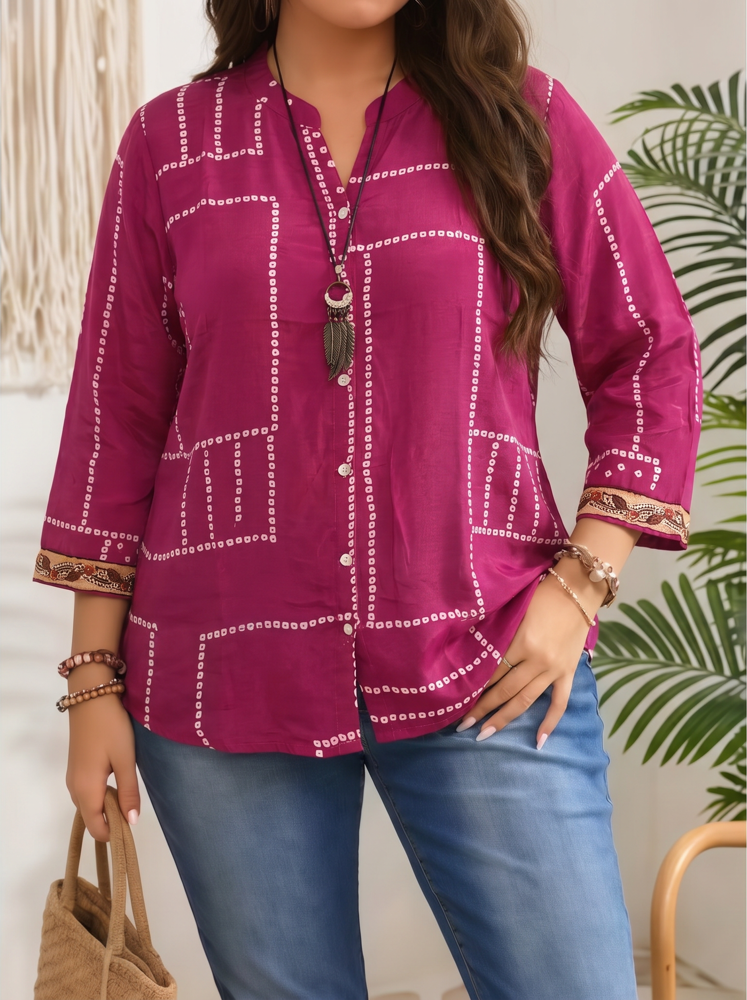 Crepe Silk Top