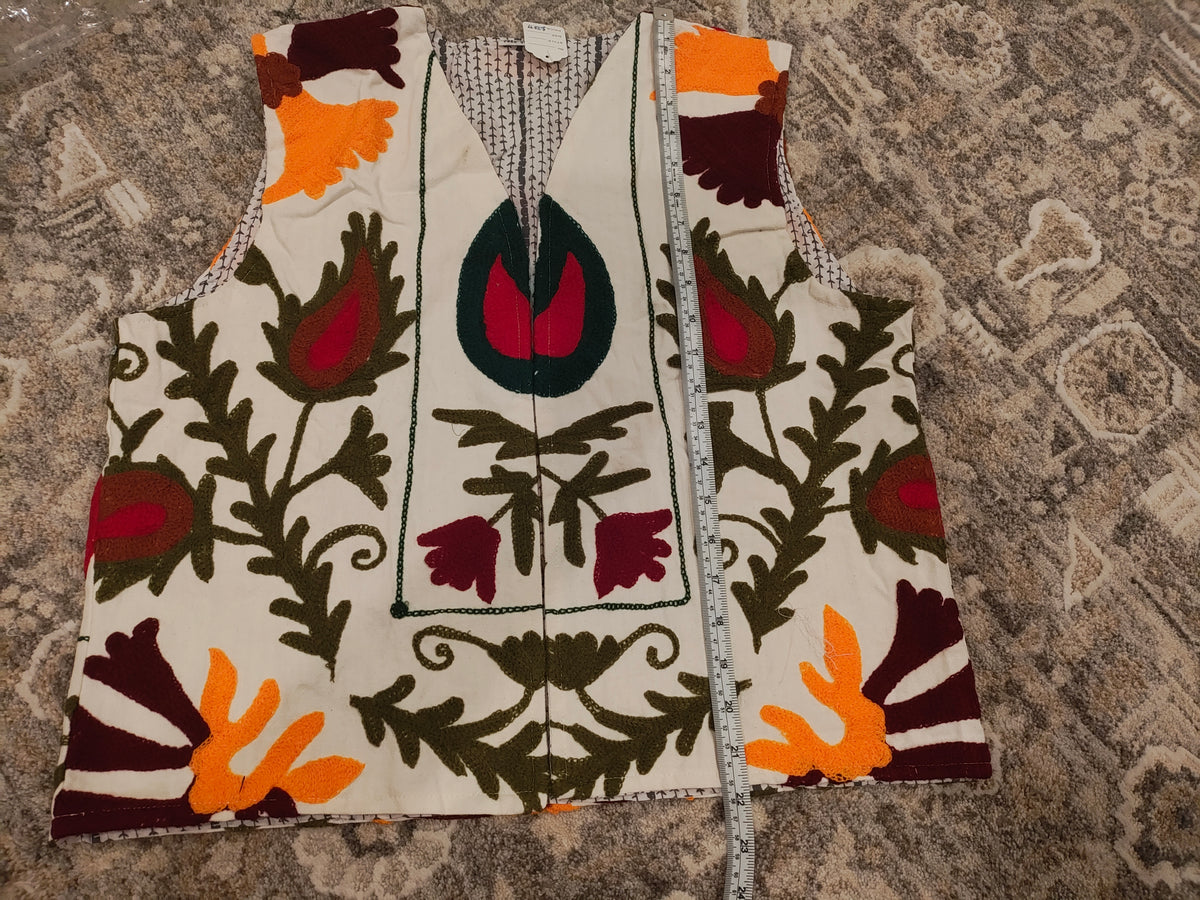 Handcrafted Cotton Embroidered Jacket