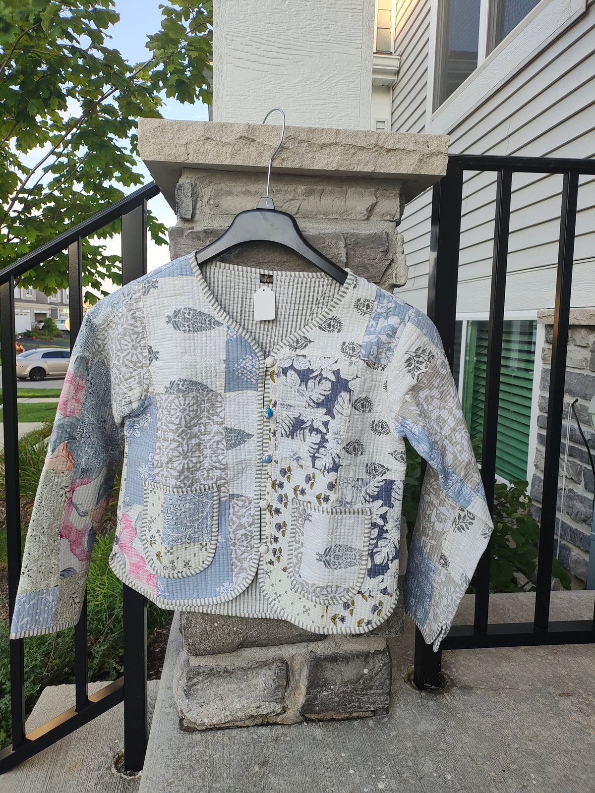Quilted Patchwork Jacket