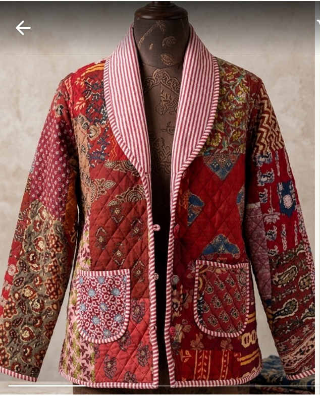 quilted Patchwork jacket